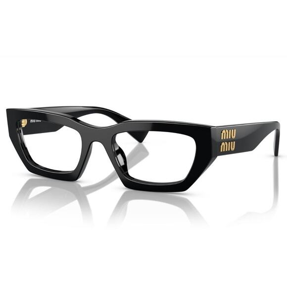 1003. Miu Miu black eyeglasses 03XV 51mm